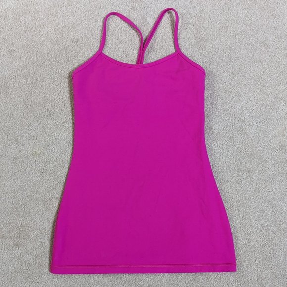 (2 for $20) GUC Lululemon Pink Power Y Tank - Picture 1 of 6